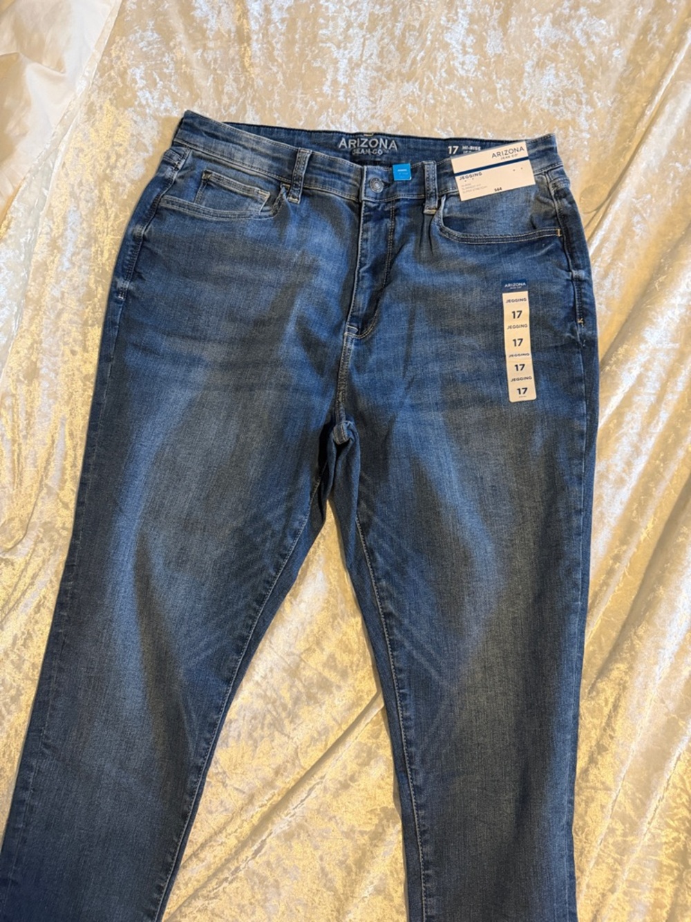 Medium Dark Blue Skinny Jeans